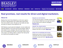 Tablet Screenshot of beasleydirect.com